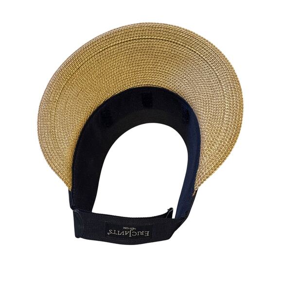 Eric Javits Champ Squishee straw visor - Picture 6 of 11